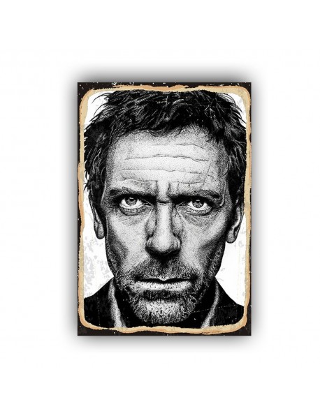 HUGH LAURE AHŞAP POSTER 20x30cm  - 43