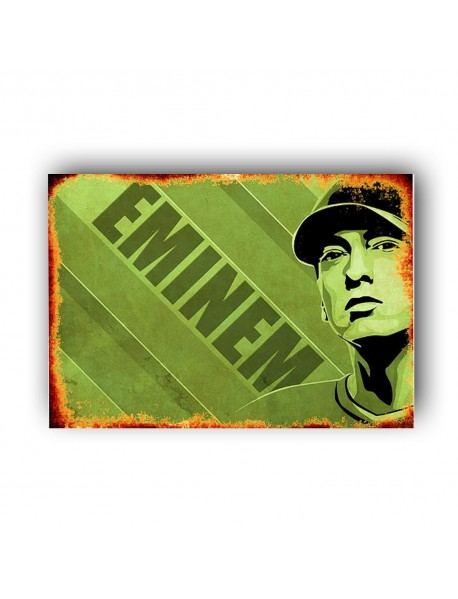 EMINEM 3 AHŞAP POSTER 20x30cm  - 75