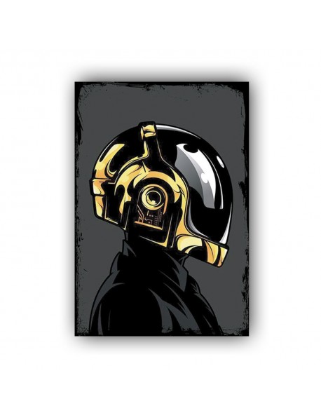 DAFT PUNK 3 AHŞAP POSTER 20x30cm  - 26