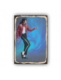 MICHAEL JACKSON 13 AHŞAP POSTER 20x30cm  - 24