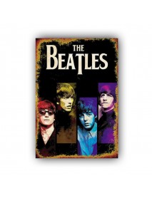 THE BEATLES 8 AHŞAP POSTER 20x30cm  - 55