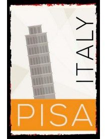  PİSA AHŞAP POSTER 20x30cm  - 20