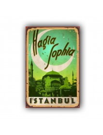 HAGİA SOPHİA AHŞAP POSTER 20x30cm  - 13