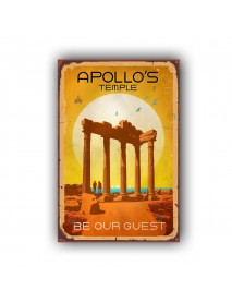 APOLLO'S TEMPLE AHŞAP POSTER 20x30cm  - 14