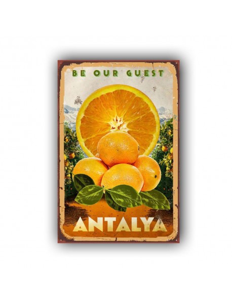 BE OUR GUEST AHŞAP POSTER 20x30cm  - 15