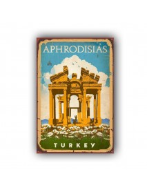 APHRODISIAS AHŞAP POSTER 20x30cm  - 20