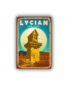 LYCIAN AHŞAP POSTER 20x30cm  - 42