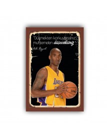 KOBE BRYANT 6 AHŞAP POSTER 20x30cm  - 36