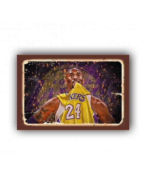 KOBE BRYANT 7 AHŞAP POSTER 20x30cm  - 37