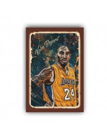 KOBE BRYANT 9 AHŞAP POSTER 20x30cm  - 39