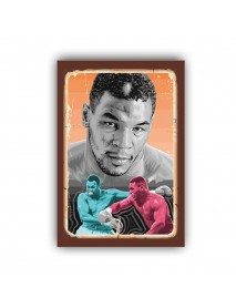 MUHAMMED ALİ 7 AHŞAP POSTER 20x30cm  - 45