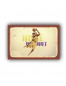 KOBE BRYANT 10 AHŞAP POSTER 20x30cm  - 45