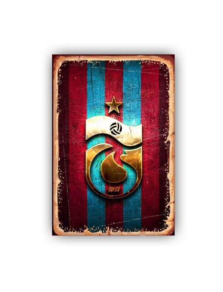 TRABZONSPOR AHŞAP POSTER 20x30cm  - 68