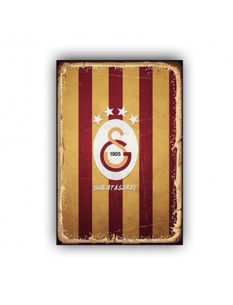 GALATASARAY 8 AHŞAP POSTER 20x30cm  - 06