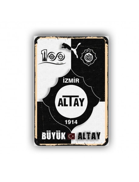 BÜYÜK ALTAY AHŞAP POSTER 20x30cm  - 13