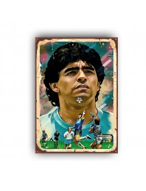 MARADONA AHŞAP POSTER 20x30cm  - 37