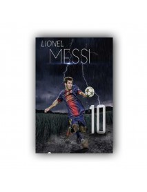 LIONEL MESSI AHŞAP POSTER 20x30cm  - 19