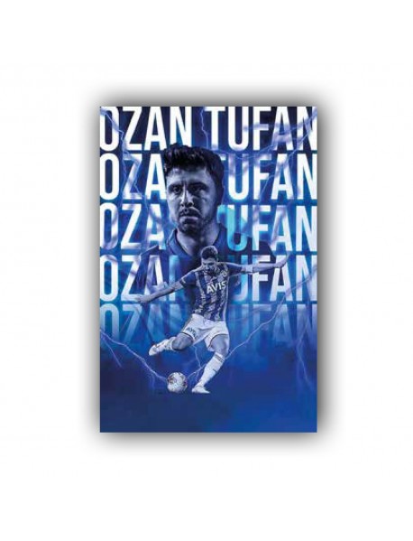 OZAN TUFAN AHŞAP POSTER 20x30cm  - 33