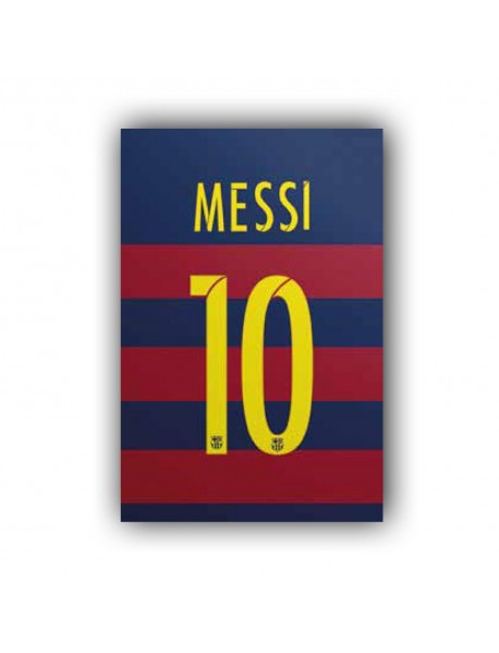 LIONEL MESSI 2 AHŞAP POSTER 20x30cm  - 34