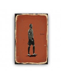 BECKHAM AHŞAP POSTER 20x30cm  - 45