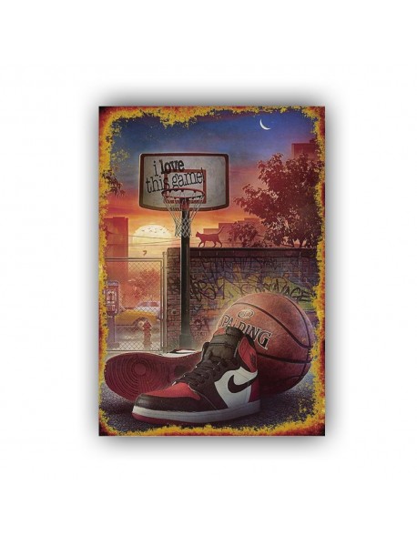 I LOVE THIS GAME AHŞAP POSTER 20x30cm  - 94