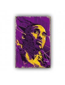 KOBE BRYANT 12 AHŞAP POSTER 20x30cm  - 59