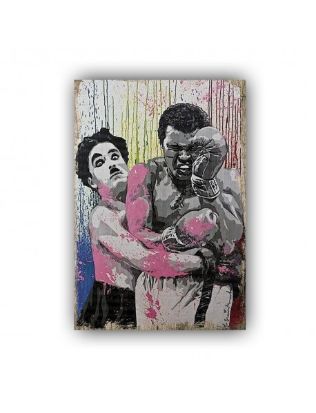 MUHAMMED ALİ 12 AHŞAP POSTER 20x30cm  - 25