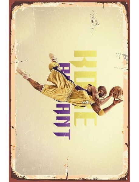 KOBE BRYANT AHŞAP POSTER 20x30cm  - 64