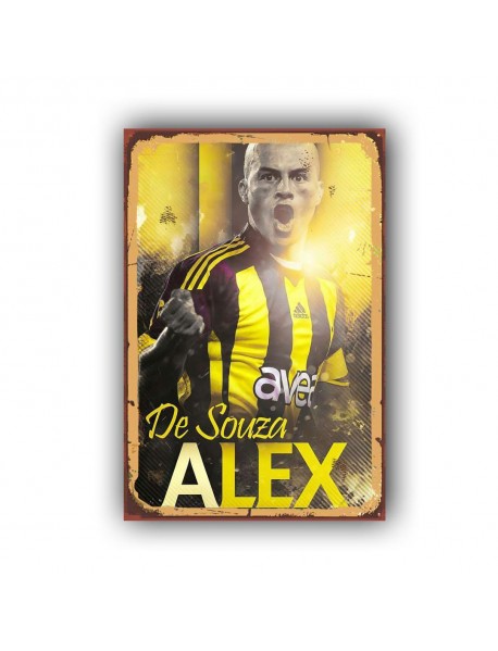 ALEX DE SOUZA AHŞAP POSTER 20x30cm  - 88