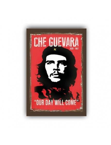 CHE GUEVARA AHŞAP POSTER 20x30cm  - 93