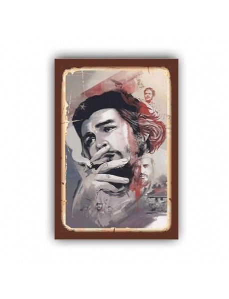 CHE GUEVARA AHŞAP POSTER 20x30cm  - 95