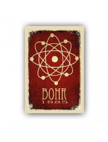 BOHR 1885 AHŞAP POSTER 20x30cm  - 24