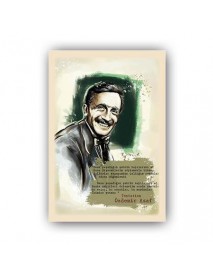 ŞEHRİN KAPILARINI AÇ AHŞAP POSTER 20x30cm  - 54