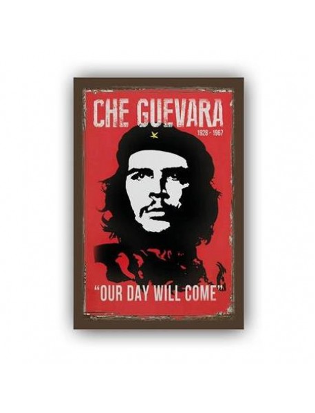  CHE GUEVARA AHŞAP POSTER 20x30cm  - 93