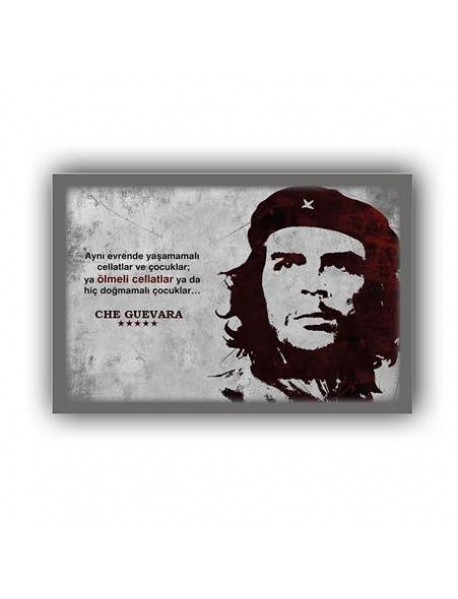  CHE GUEVARA AHŞAP POSTER 20x30cm  - 94