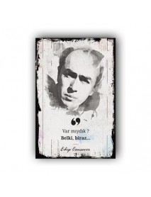 BELKİ, BİRAZ AHŞAP POSTER 20x30cm  - 24