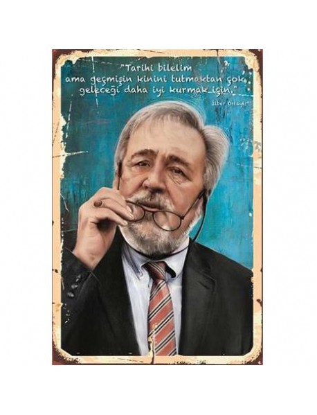 İLBER ORTAYLI AHŞAP POSTER 20x30cm  - 86