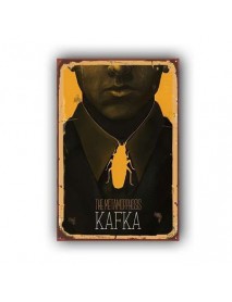 KAFKA AHŞAP POSTER 20x30cm  - 93