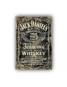 JACK DANIEL'S OLD TIME AHŞAP POSTER 20x30cm  - 97