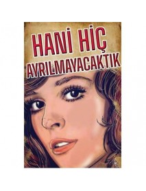 HÜLYA KOÇYİĞİT AHŞAP POSTER 20x30cm  - 06