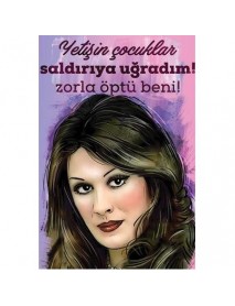 GÜLŞEN BUBİKOĞLU AHŞAP POSTER 20x30cm  - 13