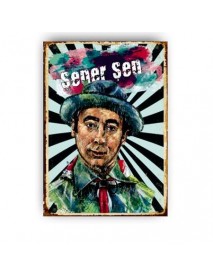  ŞENER ŞEN AHŞAP POSTER 20x30cm  - 62