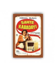 SAHTE KABADAYI AHŞAP POSTER 20x30cm  - 25