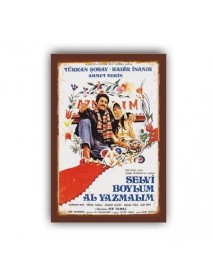 AL YAZMALIM AHŞAP POSTER 20x30cm  - 41