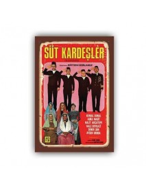 SÜT KARDEŞLER AHŞAP POSTER 20x30cm  - 81