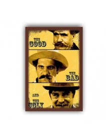 GOOD BAD UGLY AHŞAP POSTER 20x30cm  - 94