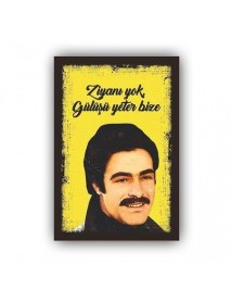 ZİYANI YOK AHŞAP POSTER 20x30cm  - 96