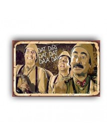 DAT DİRİ DAT DAT AHŞAP POSTER 20x30cm  - 14