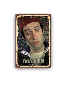 YOK CANIM AHŞAP POSTER 20x30cm  - 55