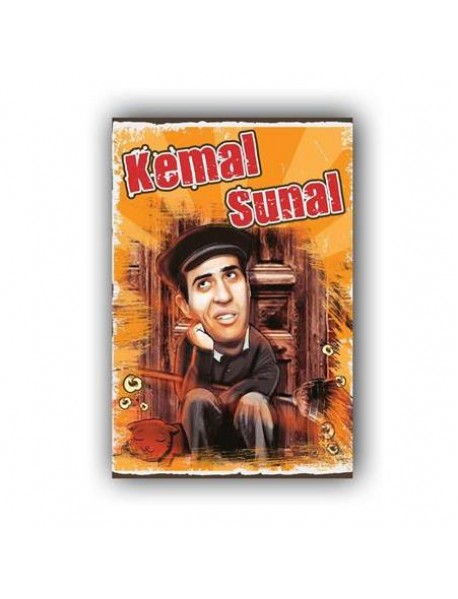  KEMAL SUNAL AHŞAP POSTER 20x30cm  - 23